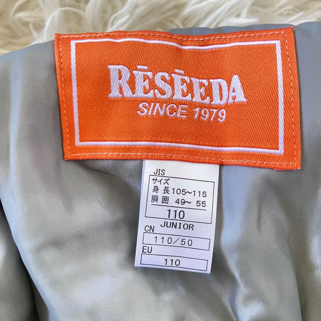 #D6✨新品RESSEDA✨スキー スノボ ウェア 上下 110 女の子 雪遊び