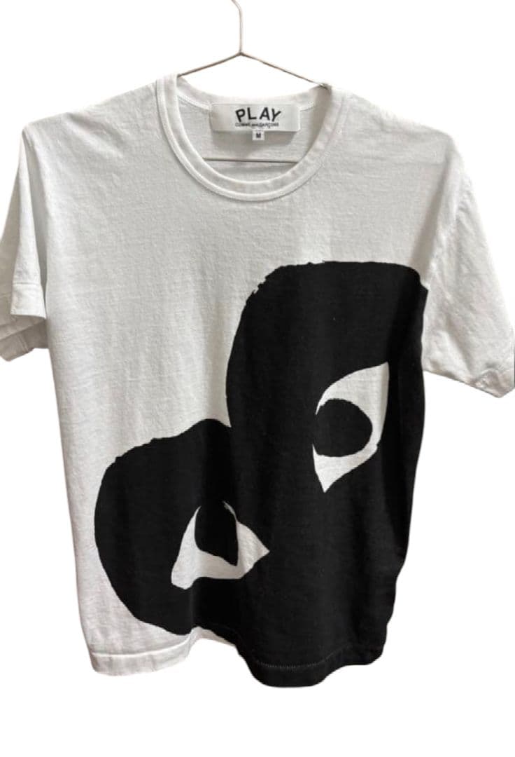 【完売品】プレイコムデギャルソン Tシャツ ビックブラックハート