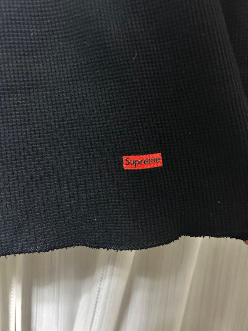 Supreme Hanes Bones Thermal ボーン 骨　サーマル　黒