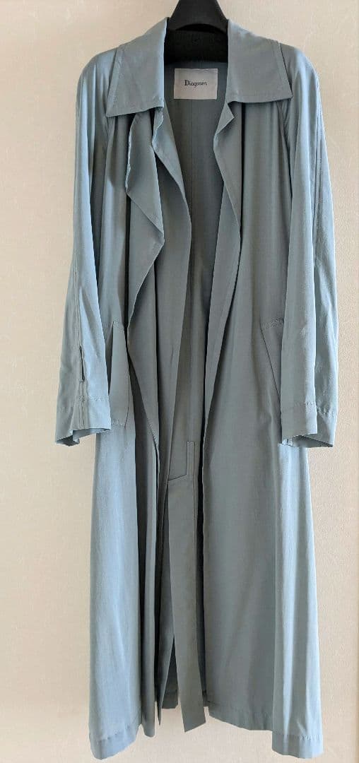 美品　グレースコンチネンタル　ダイアグラム　バルマカーンステッチコート