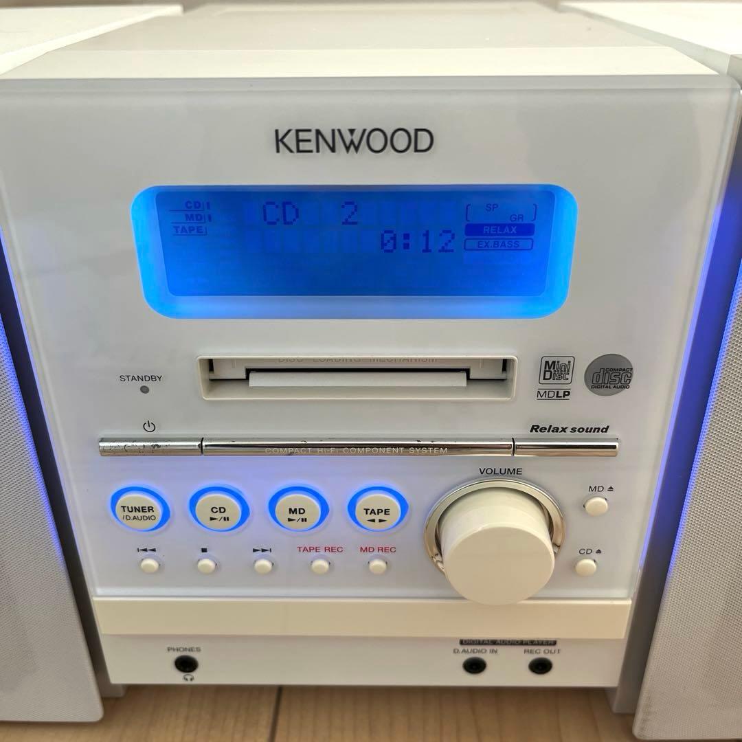 ＫＥＮＷＯＯＤコンパクトHi-FiシステムCD/MD/カセット