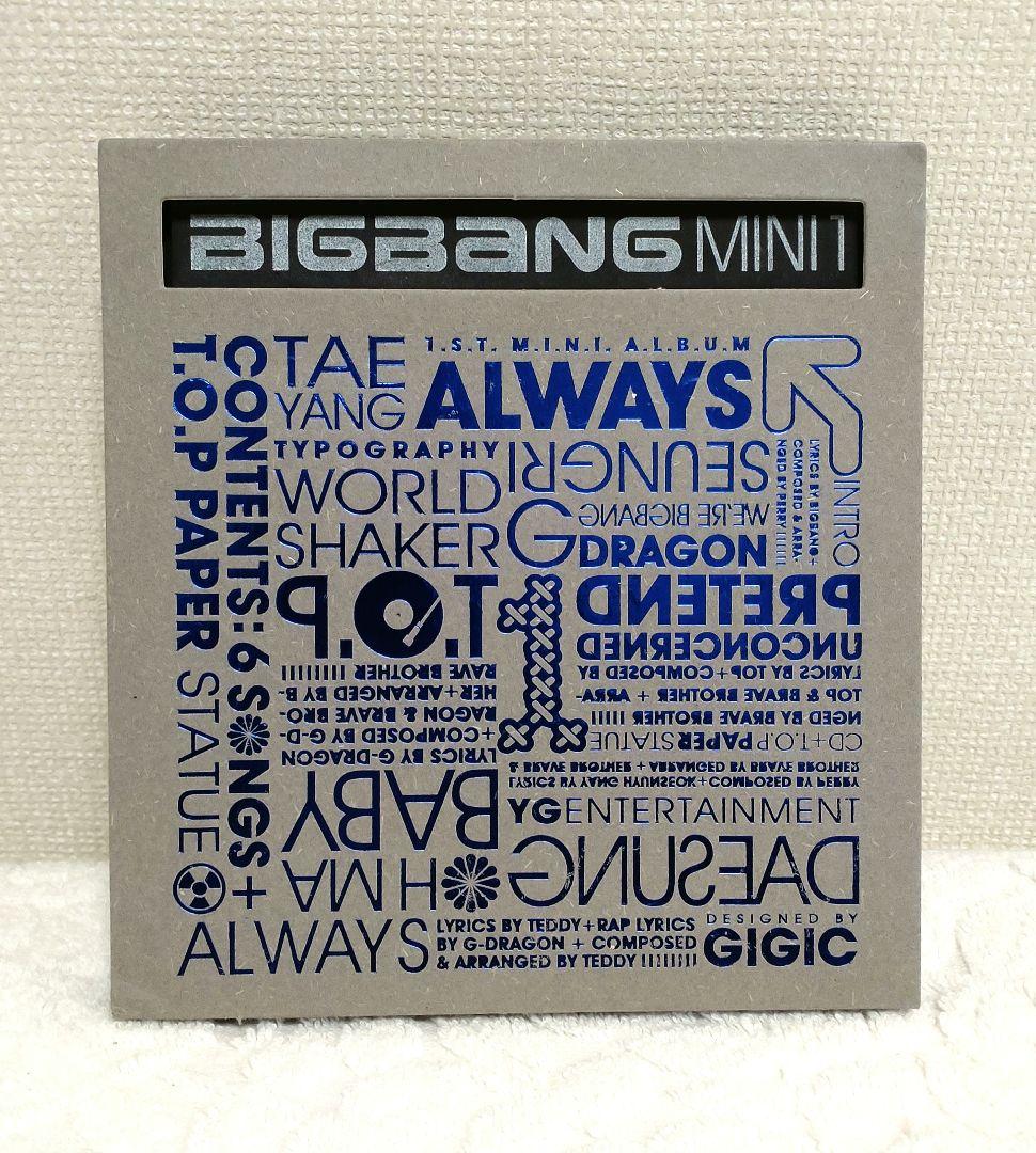 【希少】BIGBANG 1stミニアルバム ALWAYS MINI1 T.O.P