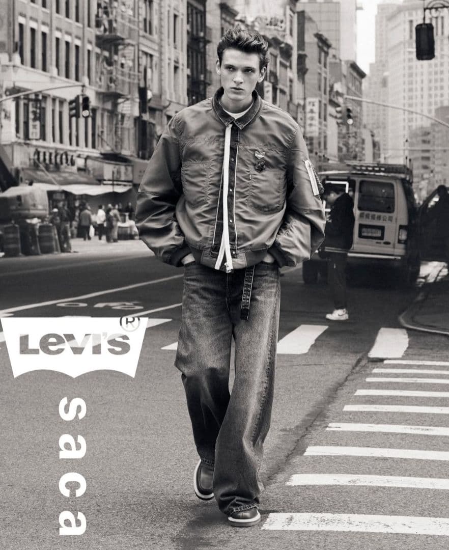 最終お値下げ！sacai x Levi's サカイリーバイス 25SS ジーンズ