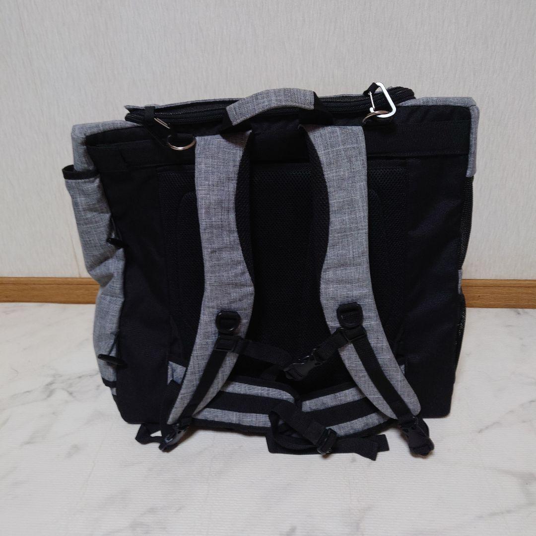 AIR BUGGY 多機能キャリーバッグ グレー　ワイド