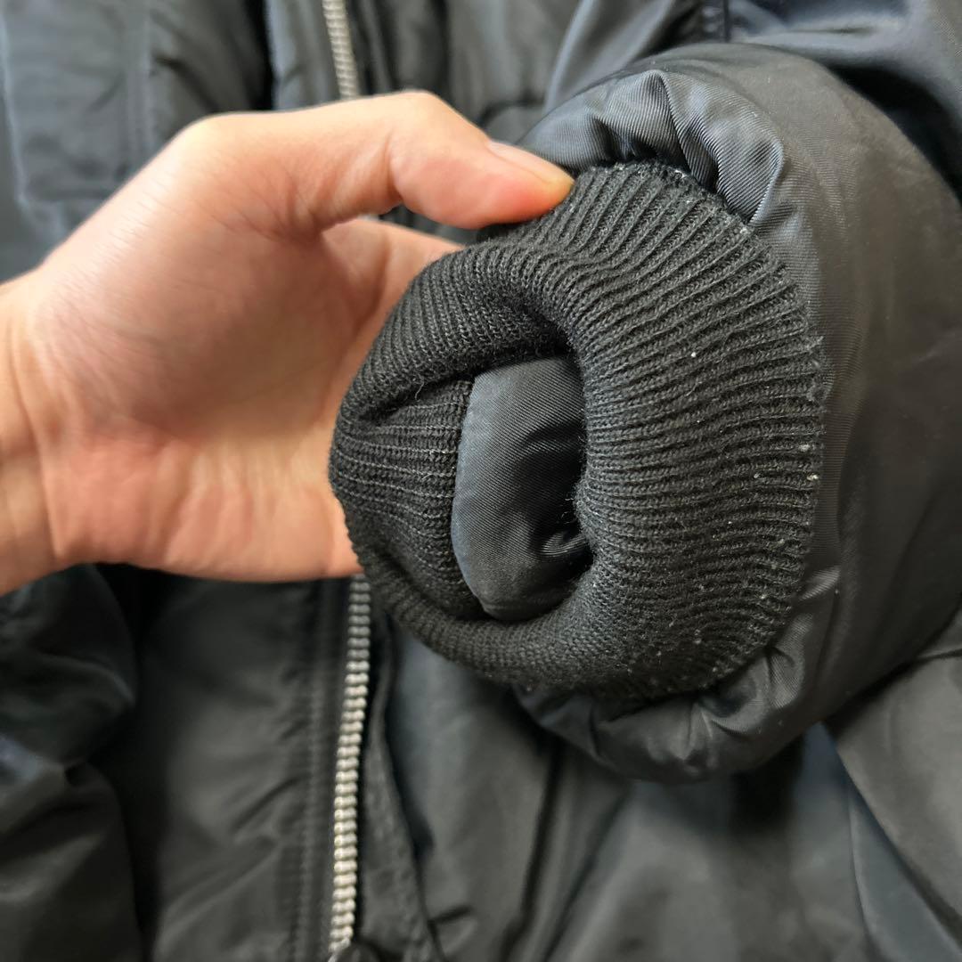 Alpha industries N-3B モッズコート ブラック メンズ L