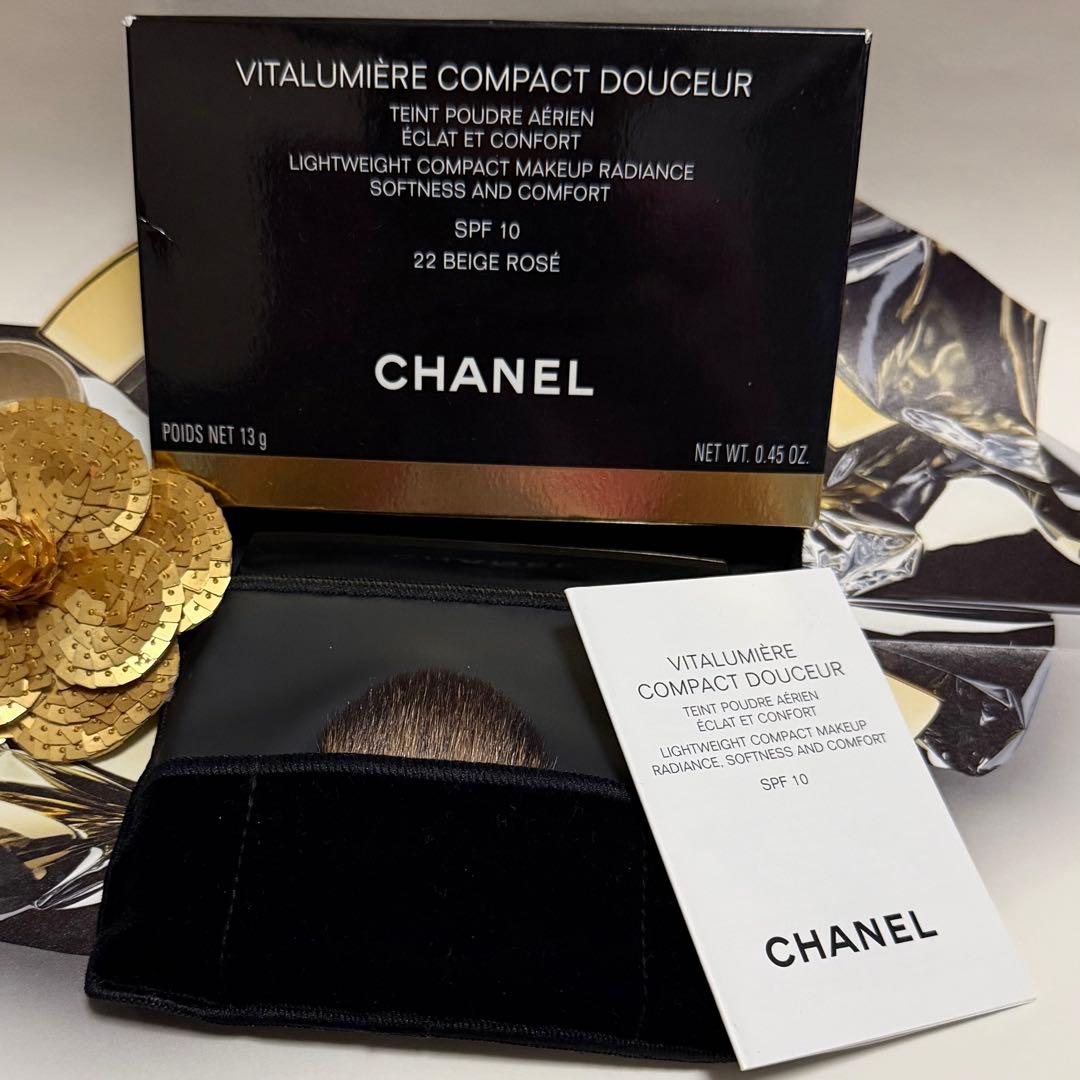 ✨新品☆CHANEL☆ヴィタルミエール ドゥスール コンパクト # 22