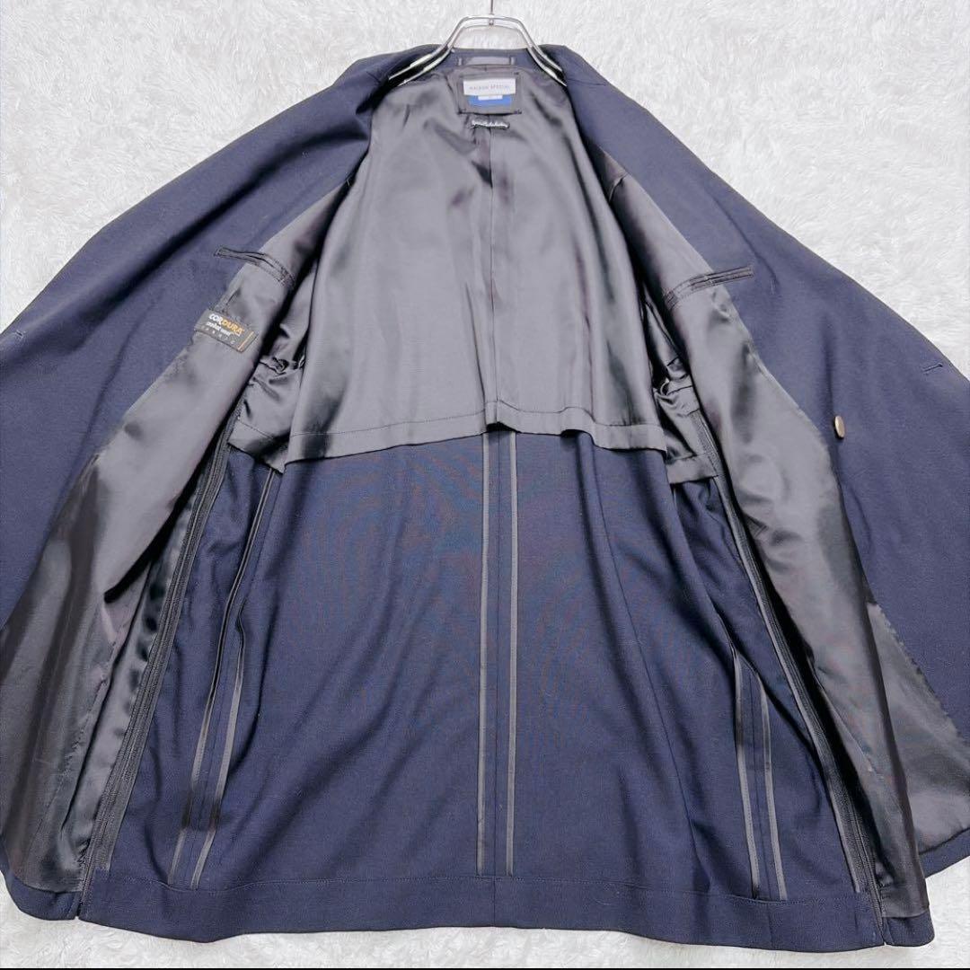 【専用】メゾンスペシャル 紺ブレ ダブル 01 コーデュラ 金ボタン ネイビー