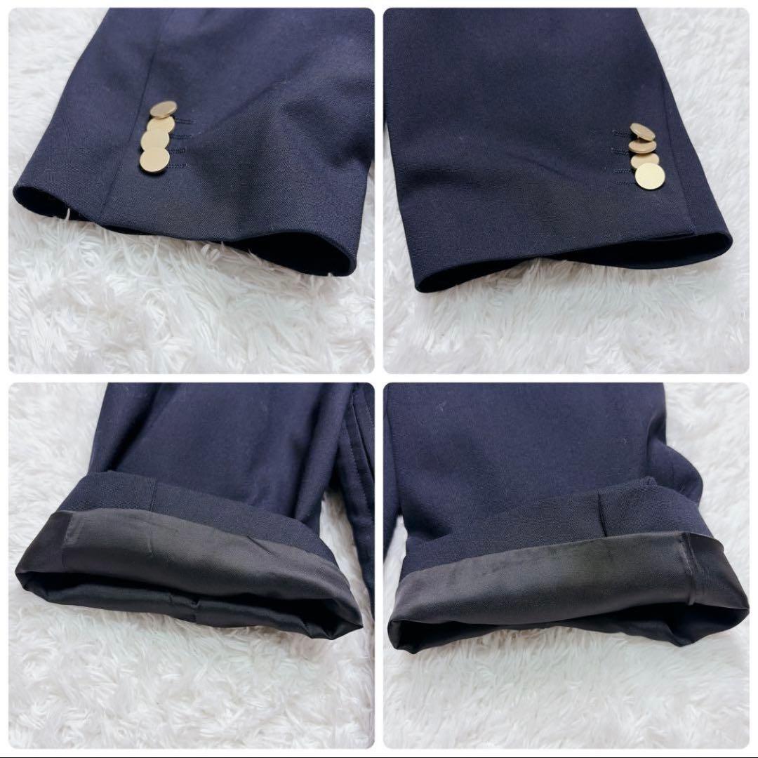 【専用】メゾンスペシャル 紺ブレ ダブル 01 コーデュラ 金ボタン ネイビー