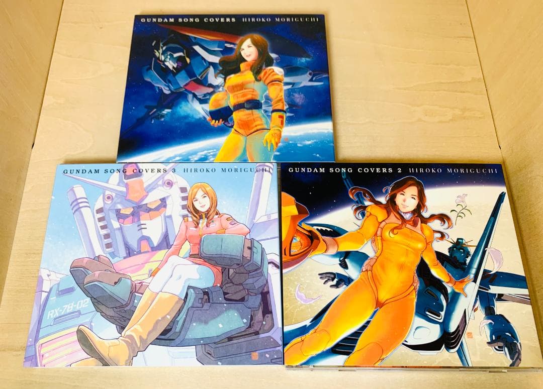 森口博子 GUNDAM SONG COVERS 1 2 3 CD-BOX 初回版