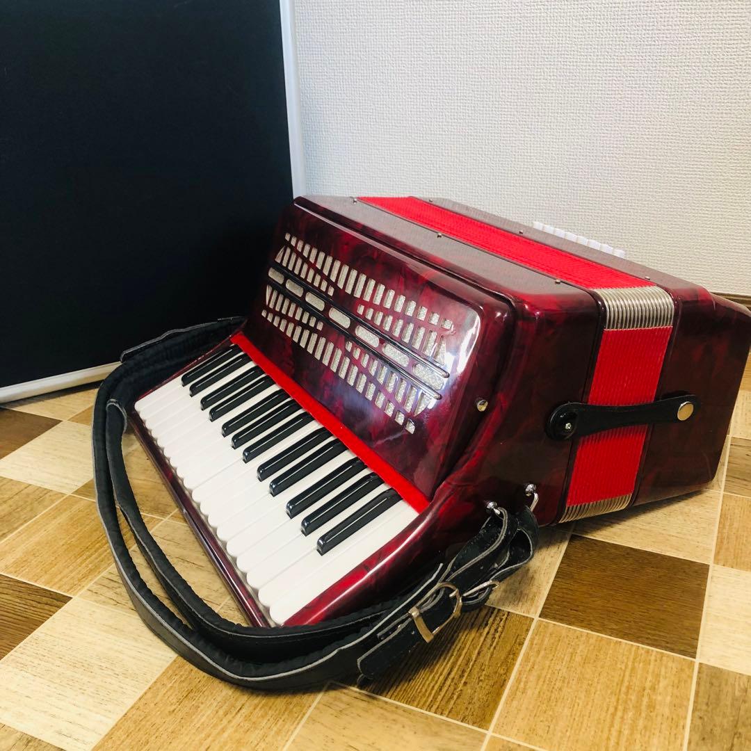【美品】KYORITSU キョーリツ アコーディオン ACD-400RD