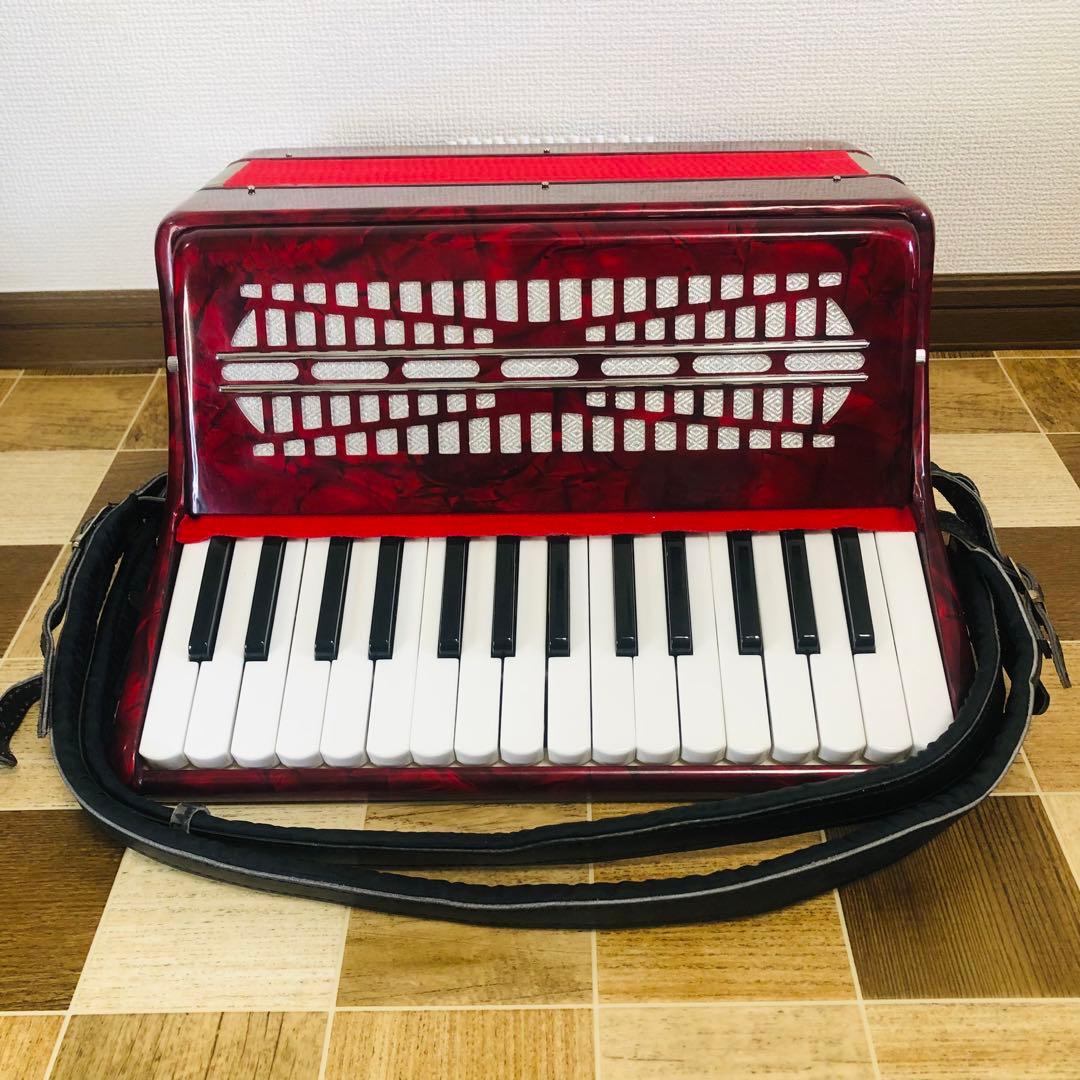 【美品】KYORITSU キョーリツ アコーディオン ACD-400RD