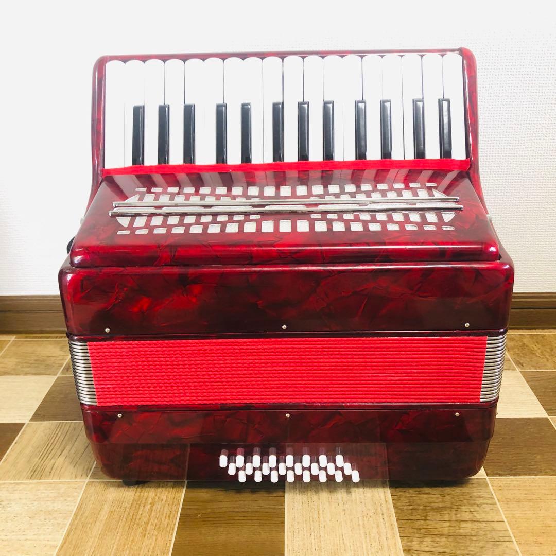 【美品】KYORITSU キョーリツ アコーディオン ACD-400RD