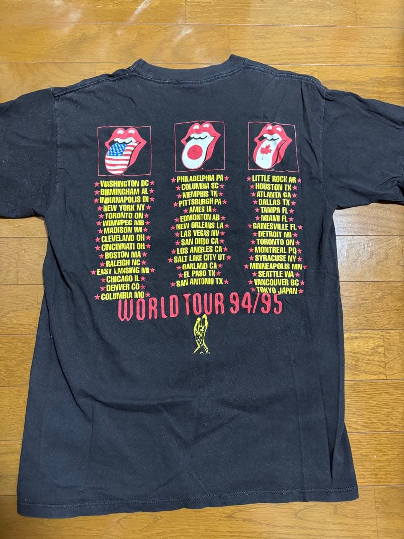 The Rolling Stones 94/95 北米ツアーTシャツ L