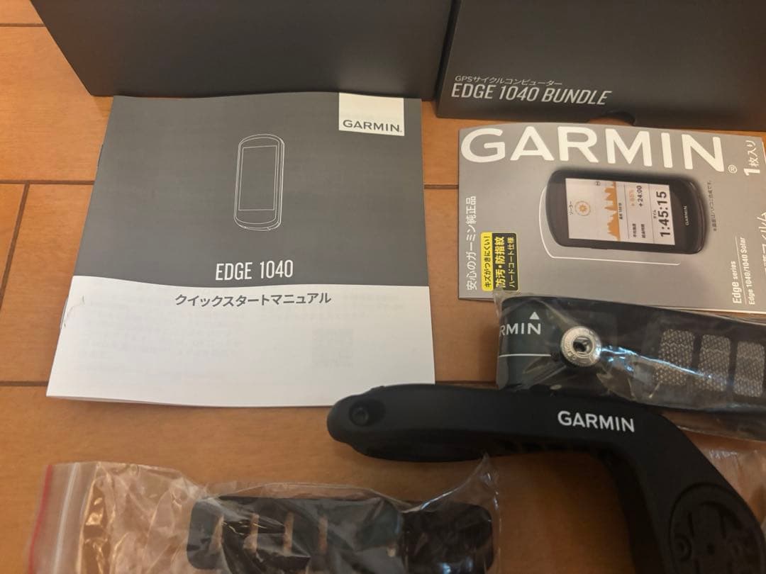 【値下げ】GARMIN EDGE 1040 日本国内版ライト&リアレーダーセット