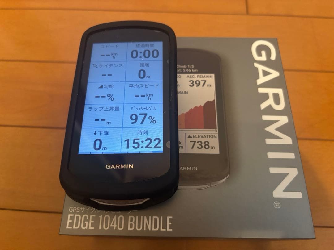 【値下げ】GARMIN EDGE 1040 日本国内版ライト&リアレーダーセット