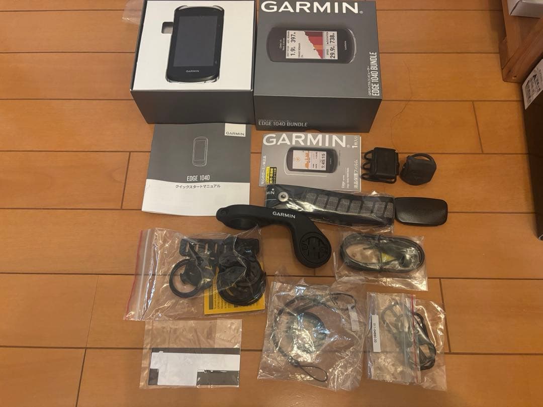 【値下げ】GARMIN EDGE 1040 日本国内版ライト&リアレーダーセット