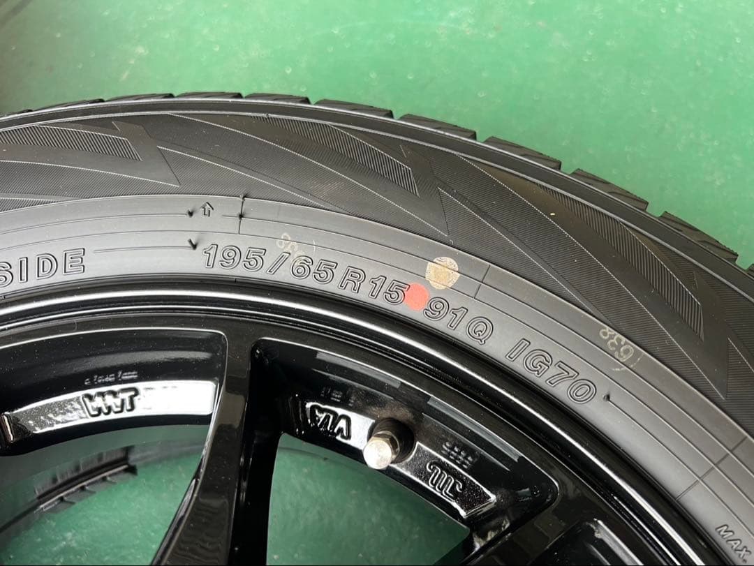 G-SPEEDホイール　スタッドレス　195/65R15 2024年　カローラ