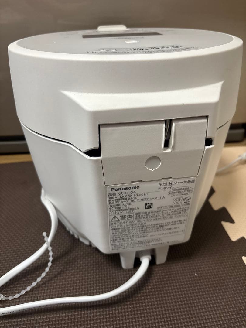 パナソニック、圧力IH炊飯器 SR—R10A -2024年製
