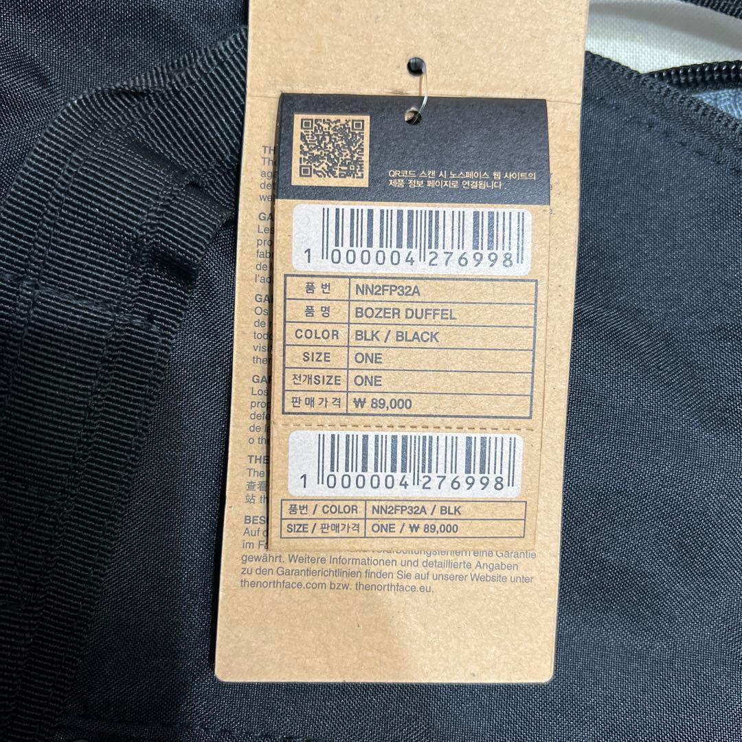【新品・未使用】ノースフェイス ボストンバッグ