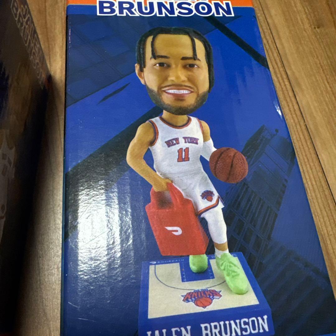 NBA Jalen Brunson ボブルヘッド フィギュア 2個セット