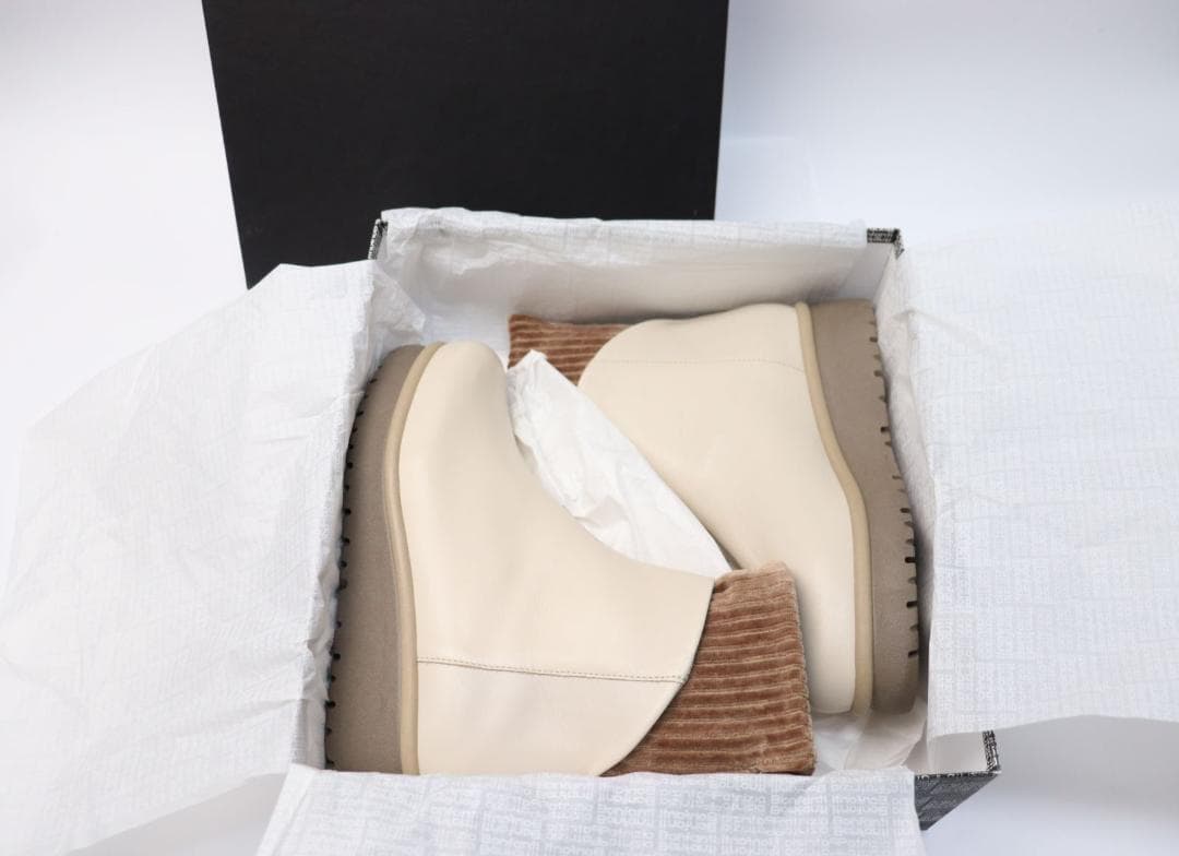 新品 PATRIZIA BONFANTI レザーショートブーツ YAYA