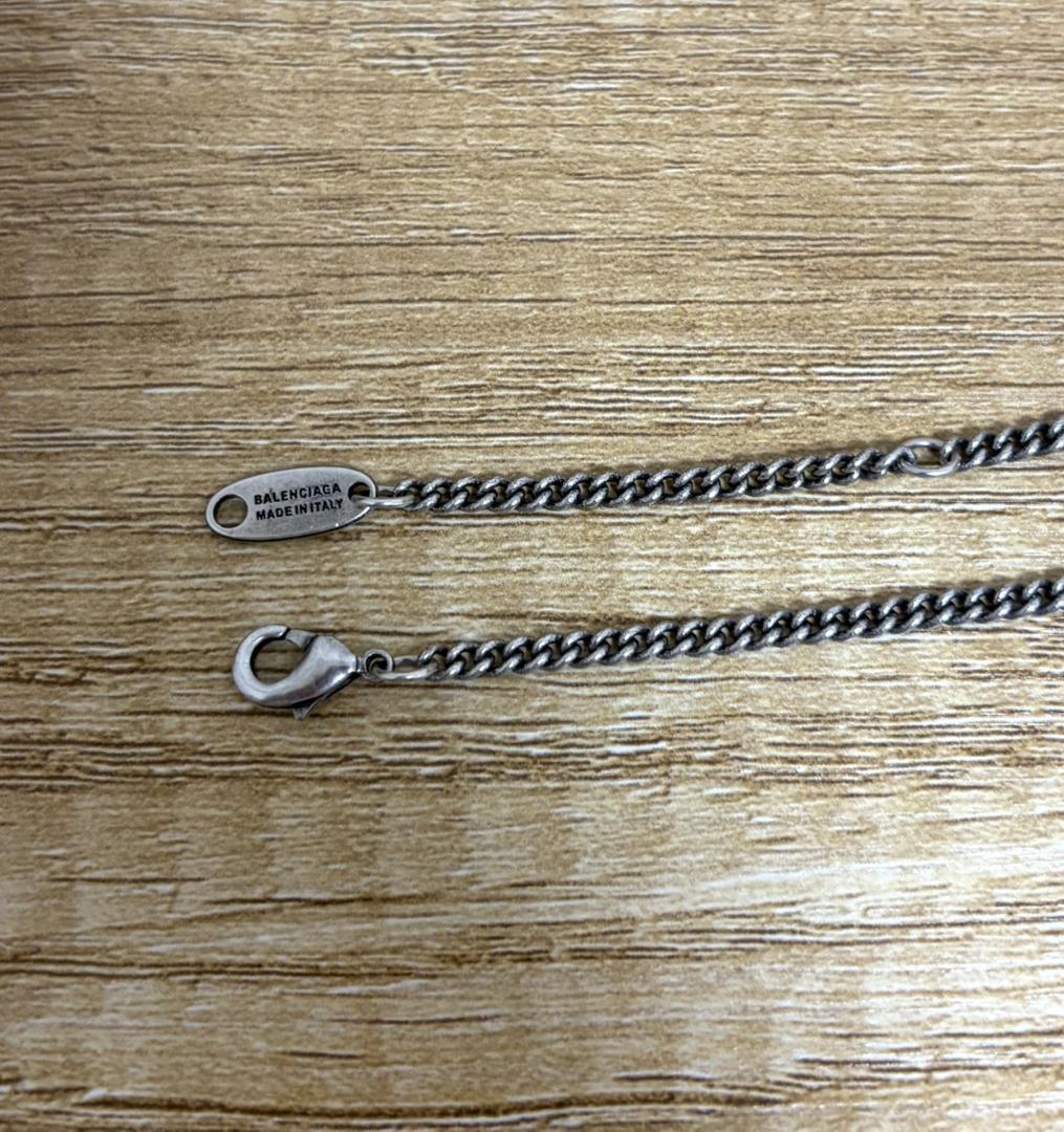 BALENCIAGA バレンシアガ BBロゴ ネックレス