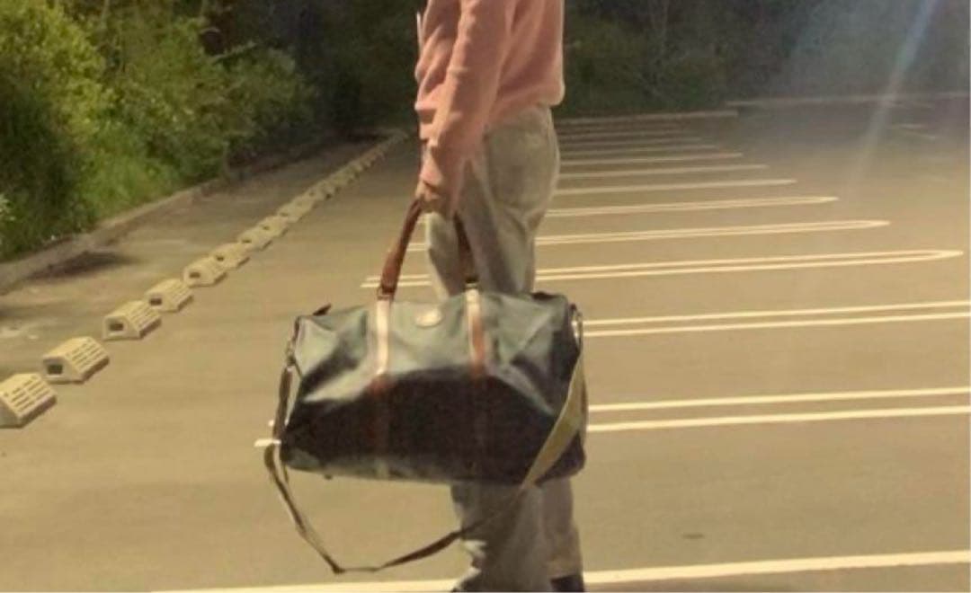 Vintage ボストンバッグ　グリーンチェック　ブラックウォッチ