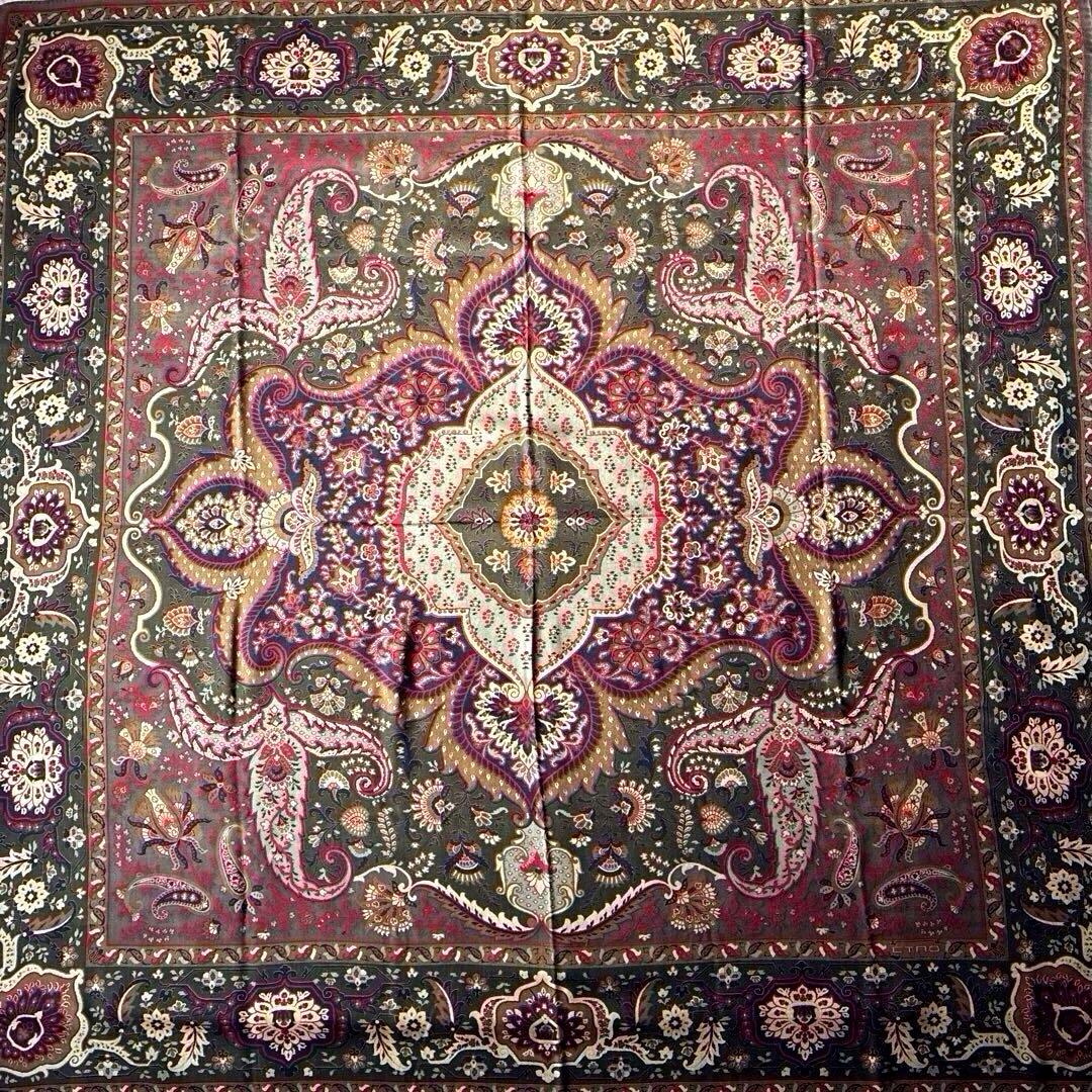 ETRO ペイズリー柄 大判ストール/ショール　美品　イタリア製
