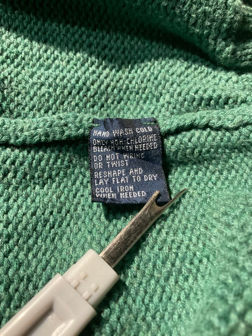 90s Polo by Ralph Lauren コットンニットベスト L