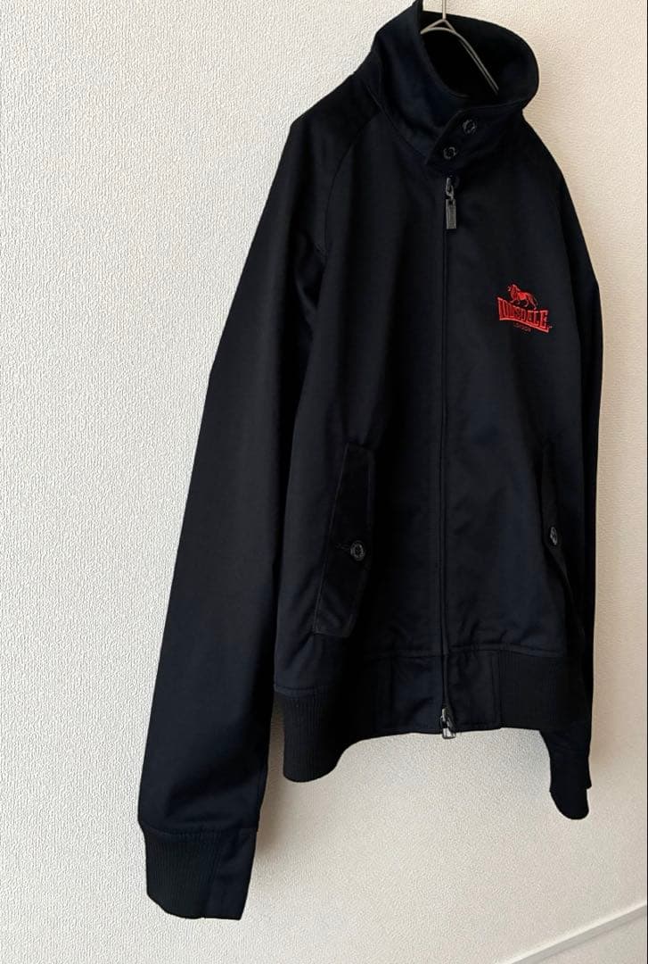 美品✨ LONSDALE ロンズデール　ダブルジップ　ジャケット　ブルゾン　黒S