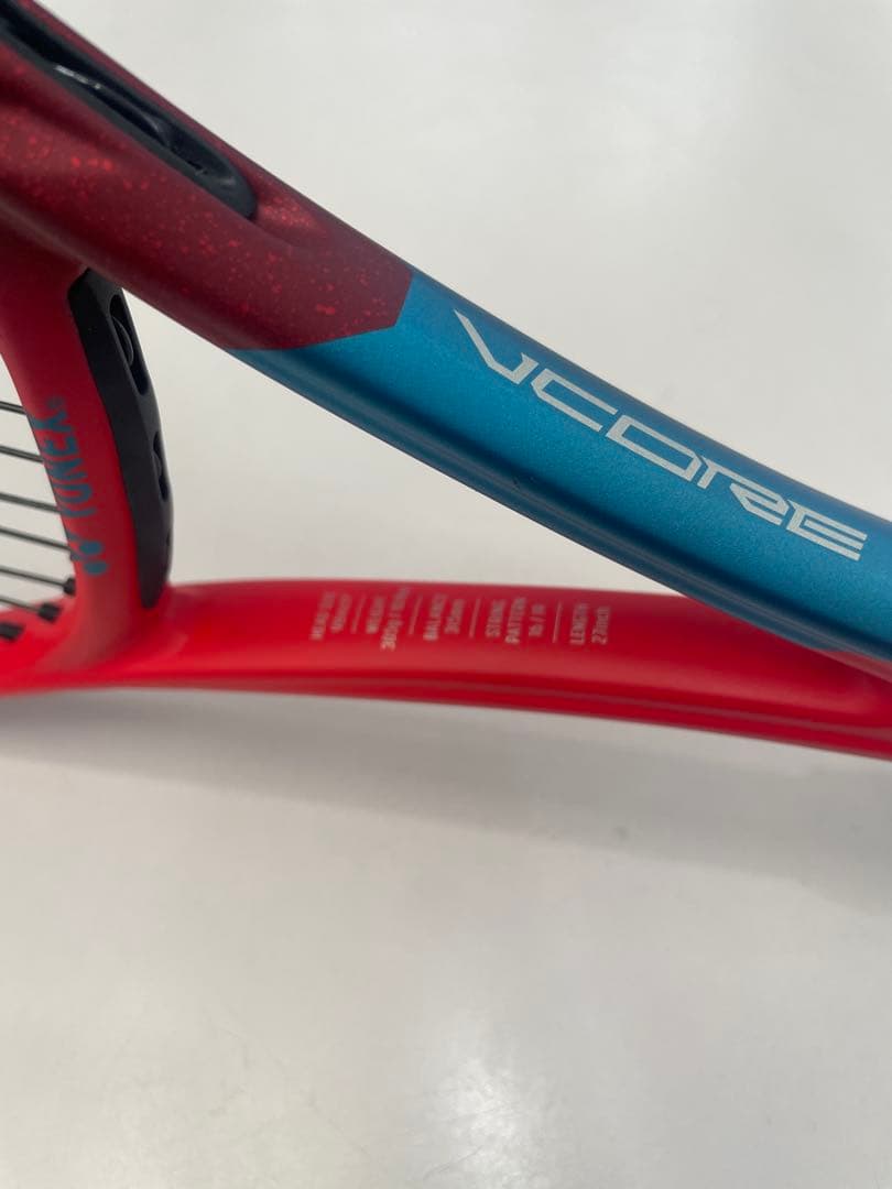 YONEX VCORE 98 テニスラケット レッド/ブルー