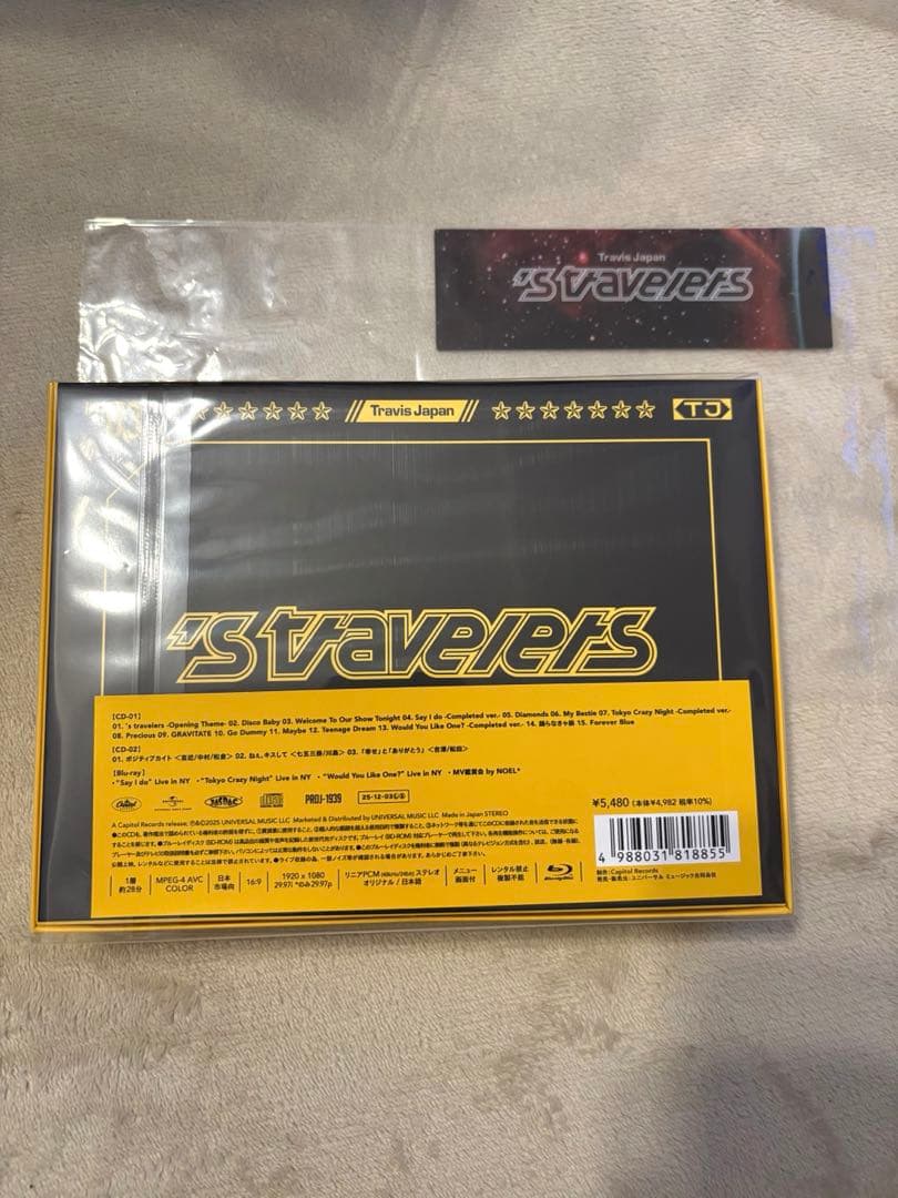 Travis Japan 'stravelers Blu-ray FC盤