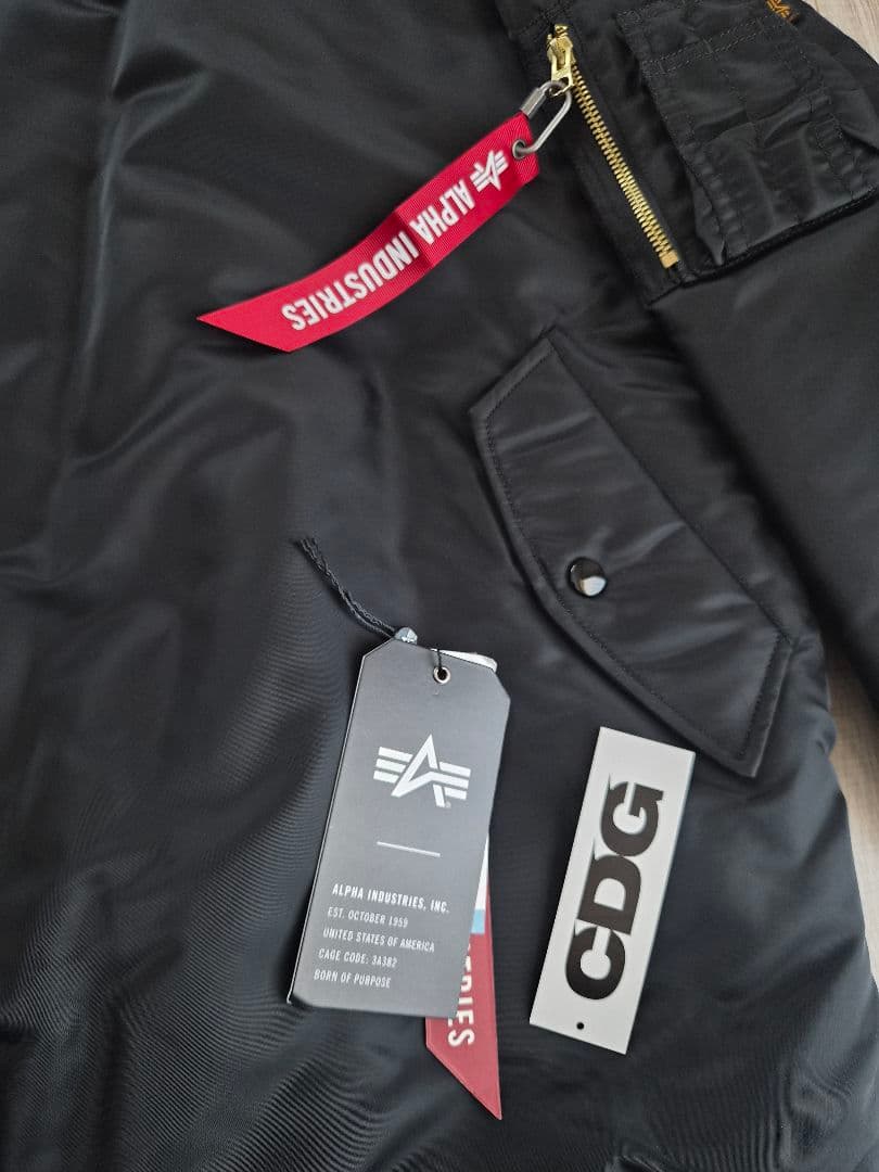CDG アルファ　MA-1 フライトジャケット