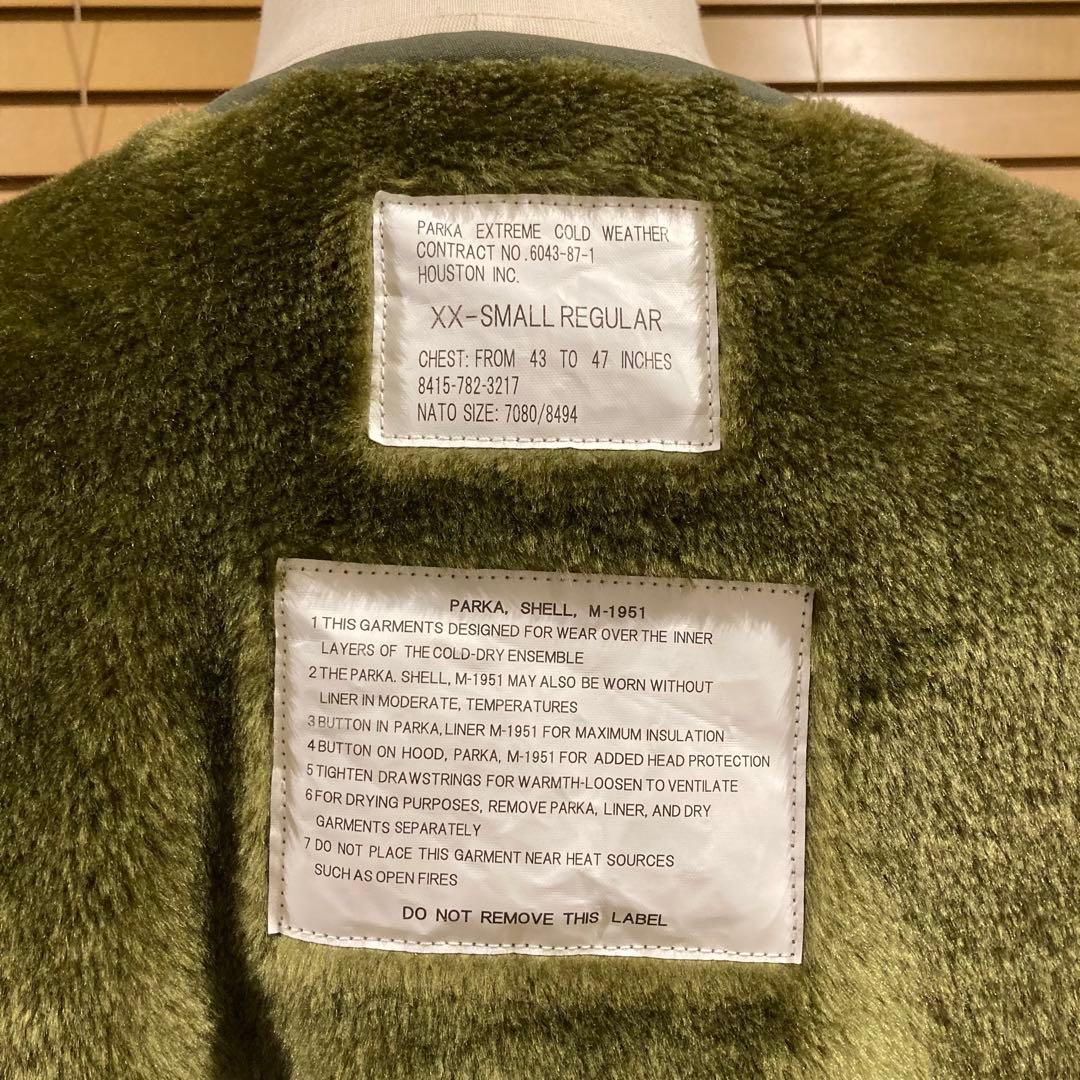格安 HOUSTON M-51 フィッシュテール モッズコート 米軍 M1951