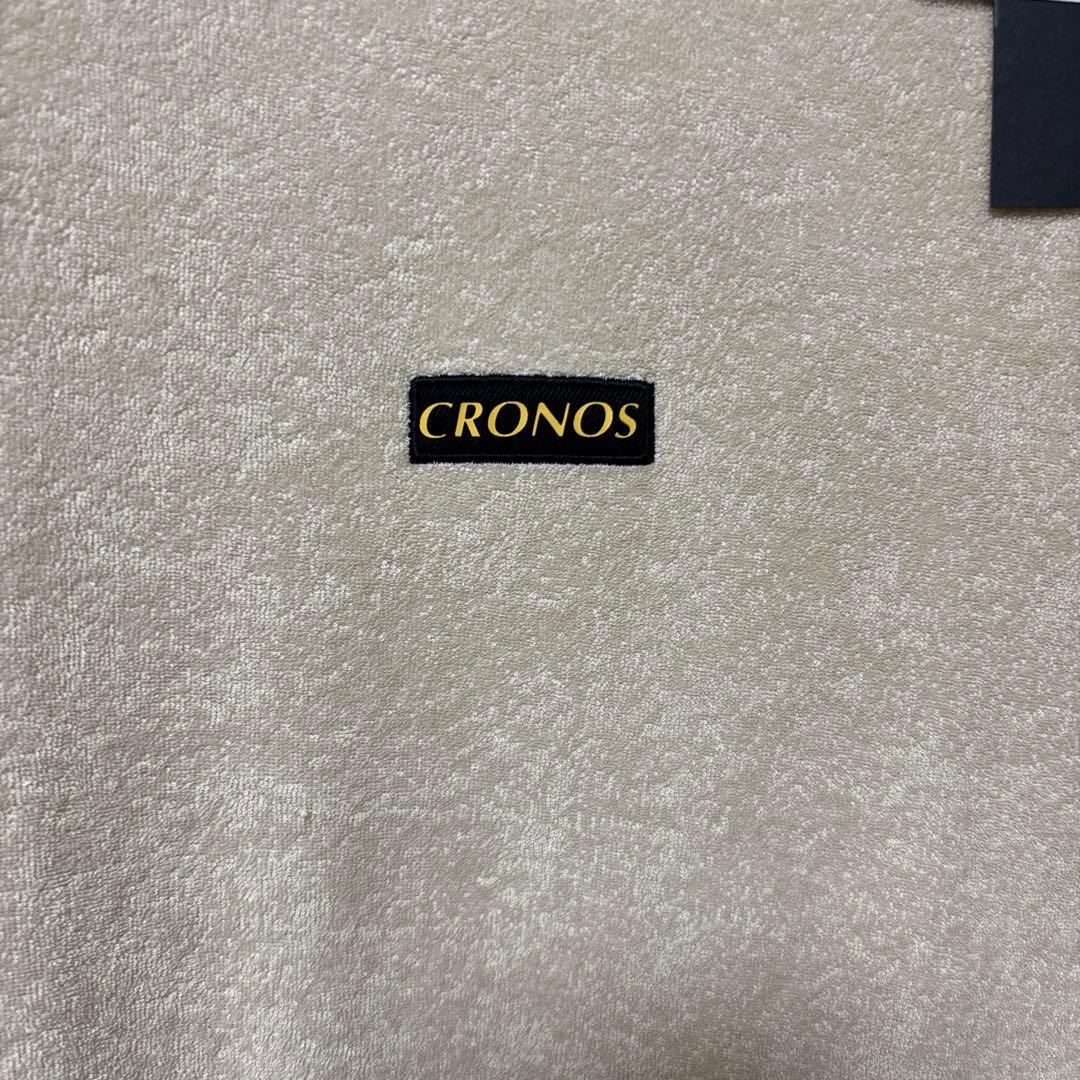 CRONOS ベージュ Tシャツ Lサイズ