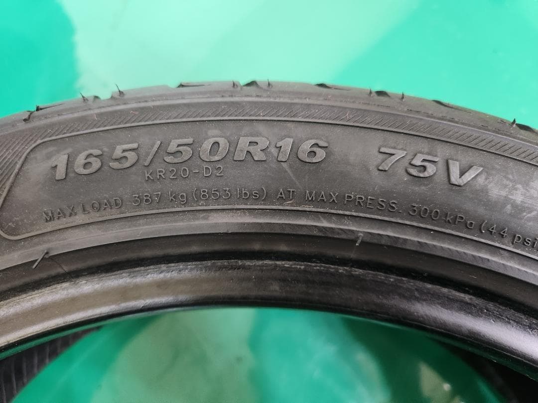 送料込☆2019年製 KAISER KENDA タイヤ 165/50R16☆4本