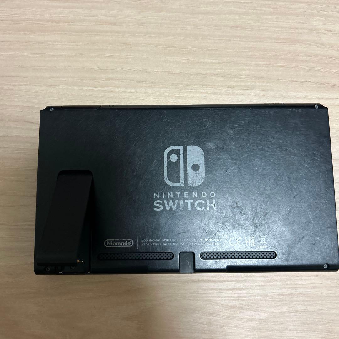 Nintendo Switch ブラック 本体　カセット読み込み不可【ジャンク】
