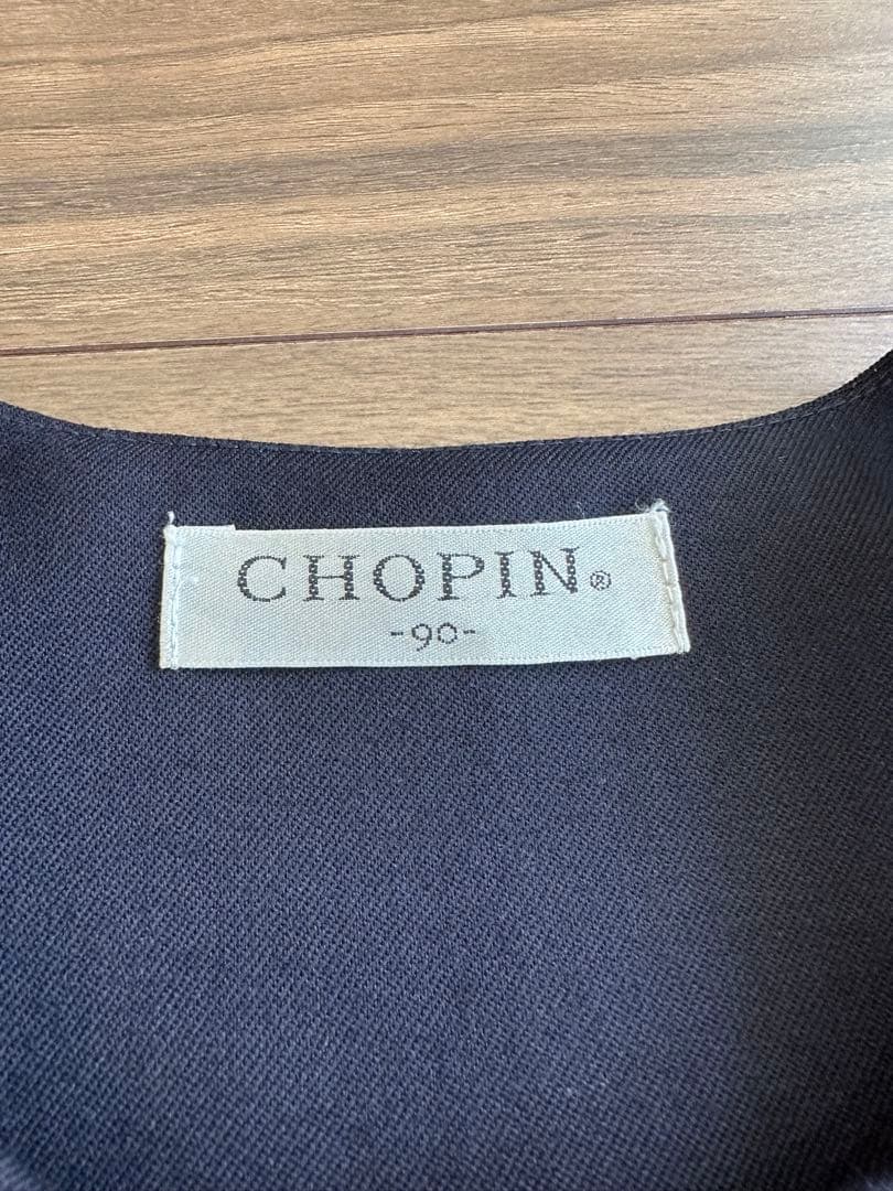 CHOPIN ネイビーワンピース ボレロセット90 受験　入学式　卒業式