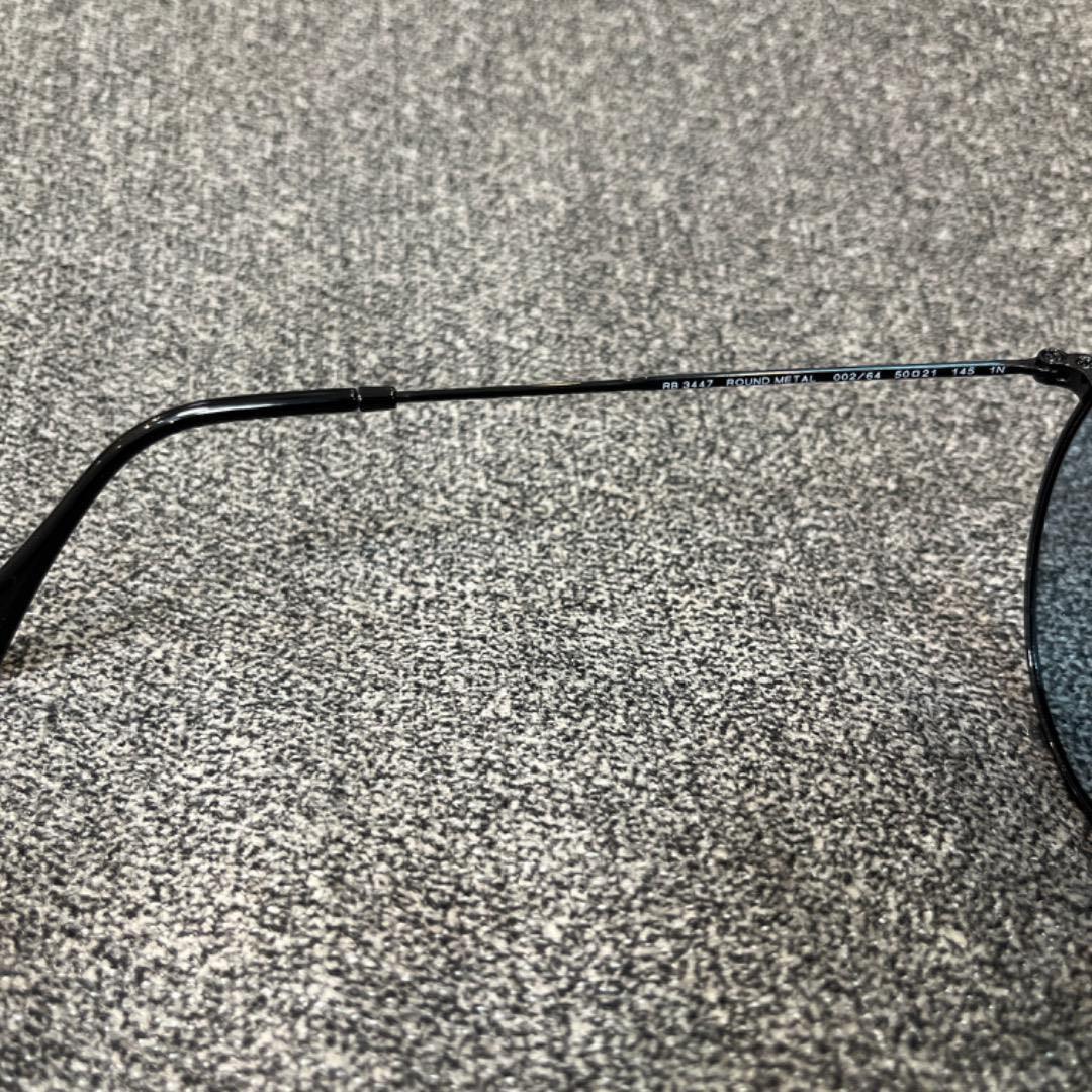最速ヤマトRayBan木村拓哉さんラウンドメタル RB3447 002/64