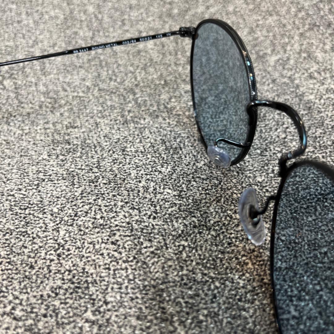 最速ヤマトRayBan木村拓哉さんラウンドメタル RB3447 002/64