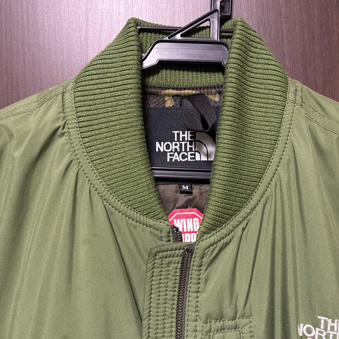 THE NORTH FACE MA-1ジャケット Mサイズ オリーブグリーン