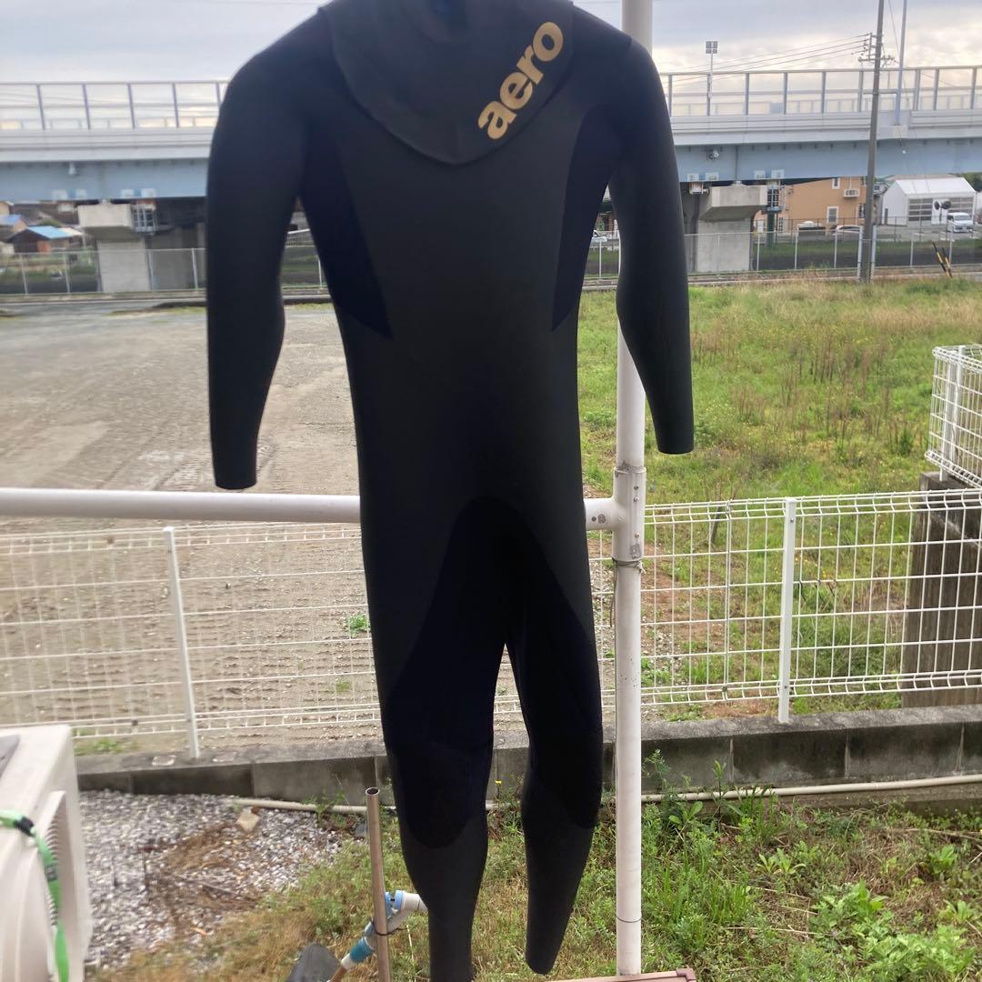 aero ブラック ウェットスーツ　5mm オーダー時170cm 63キロ