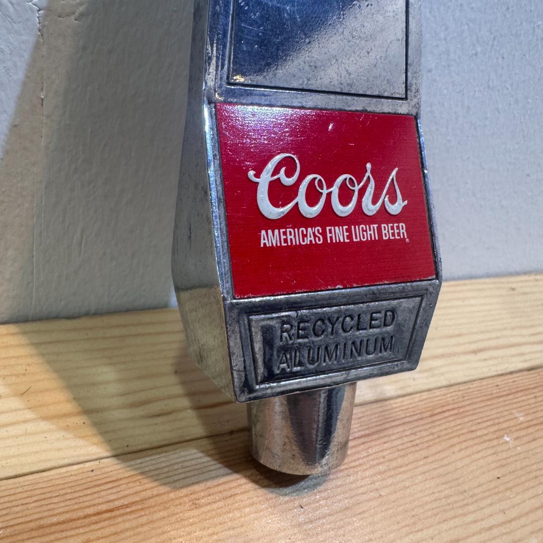COORS BEERビールサーバータップノブ　ビアサーバー 1960-70年代