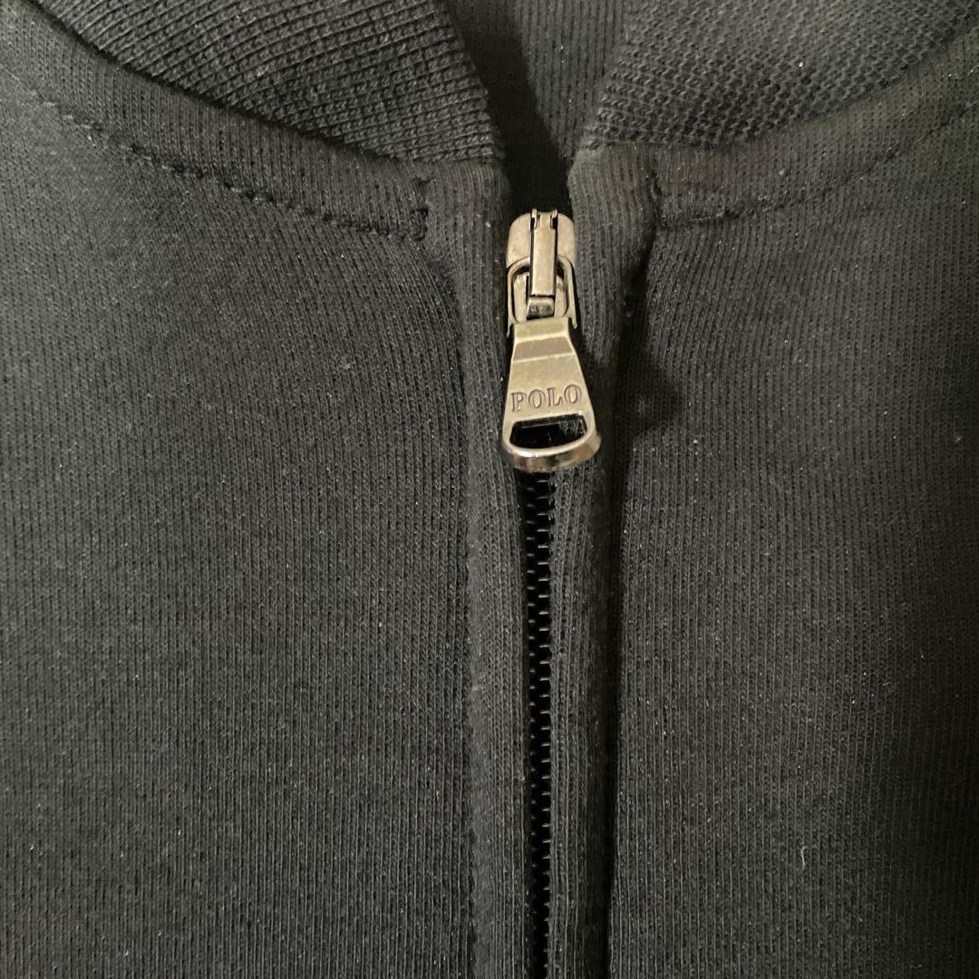 POLO RALPH LAUREN ブラックジャンバー　ジャケット　ジップアップ