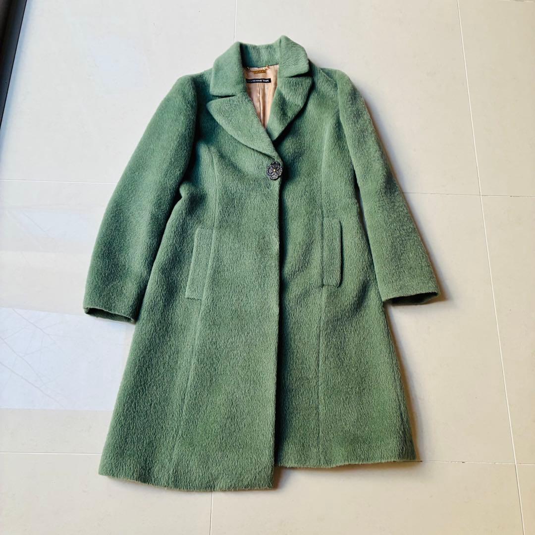 極美品VIVIENNE TAM ヴィヴィアンタム シャギーロングコート　Aライン