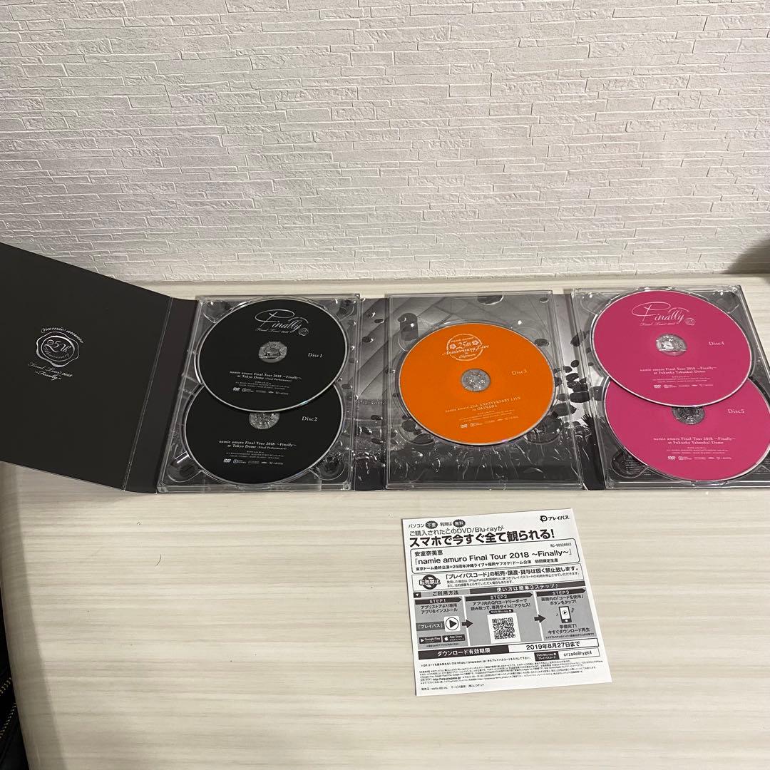 安室奈美恵 Final Tour 2018 Finally DVD5枚セット