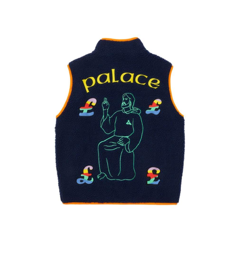 トップス PALACE SKATEBOARDS JESUS GILEFT NAVY