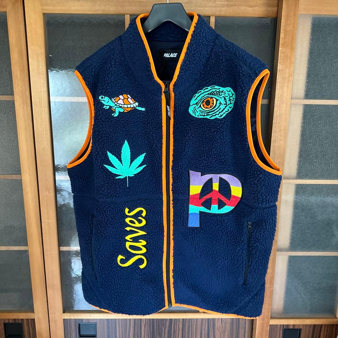 トップス PALACE SKATEBOARDS JESUS GILEFT NAVY