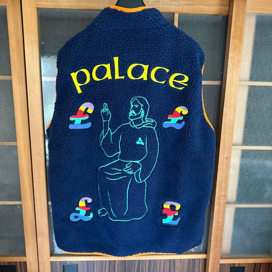 トップス PALACE SKATEBOARDS JESUS GILEFT NAVY