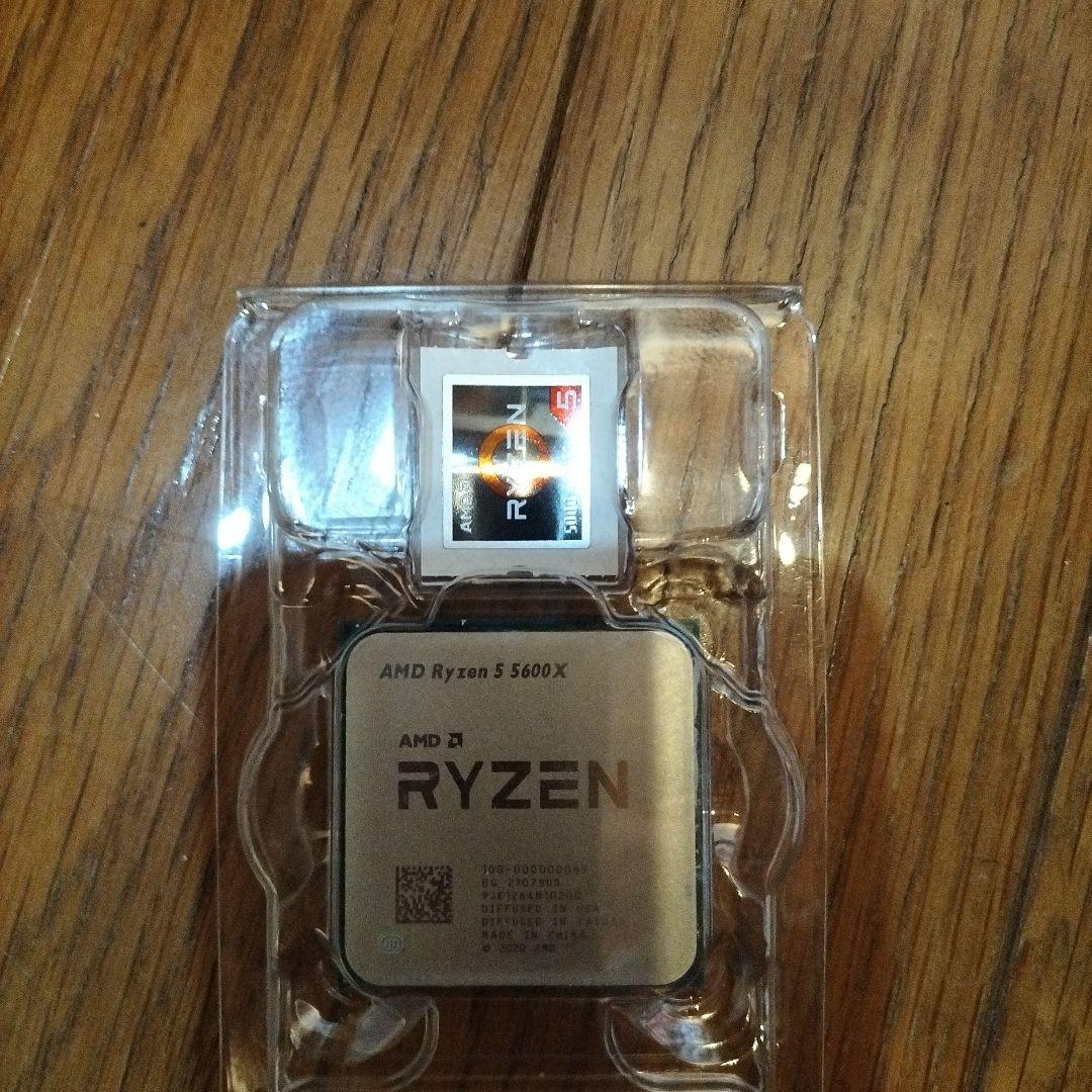 AMD Ryzen 5 5600X 6コア CPU